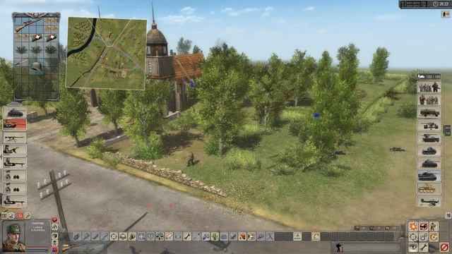 GSM Fields of Honor 6.2 / Men of War / В тылу врага 2: Лис пустыни / Combat #76 смотреть онлайн