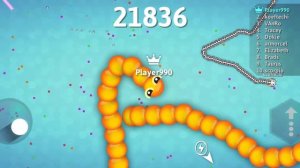 мировой рекорд в Snake. io 🫰#snake