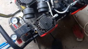 компрессор безмасляный ELITESH acrt 500-50s не запуск двигател