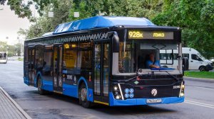 Поездка на автобусе ЛиАЗ-5292.67 (CNG) по маршруту м1 (кусок) - 27.04.2025