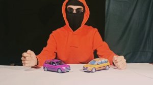 Лада Гранта из бумаги ! Сделай модель с салоном!