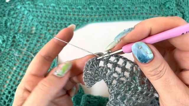 Хит: вяжем авторскую тунику «Magnifique»! Часть 2 МАСТЕР-КЛАСС! Сrochet tunic смотреть онлайн