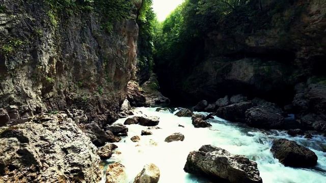 Адыгея. Водопады Руфабго.Станица  Даховская.Денница.