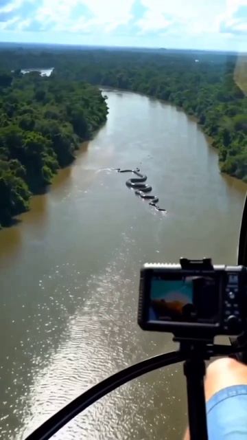 Очень большая анаконда. Просто жесть