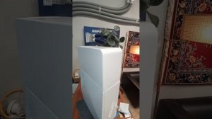 Шумоглушитель для Тион 3s 4s. Высота 260 мм. Выход вверх. 202