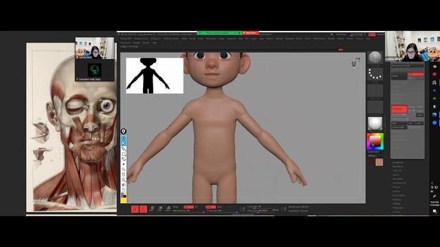14 - Anatomical Sculpting - Part 2 смотреть онлайн