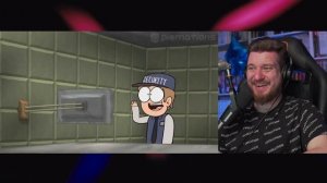 Реакция на 16+ [FNAF 3 Мультфильм] 5 AM at Freddy's: The Sequel (Rus by Rissy)