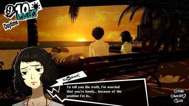 Persona 5 Royal. #127. 9/10. Свидание на пляже (все варианты) смотреть онлайн