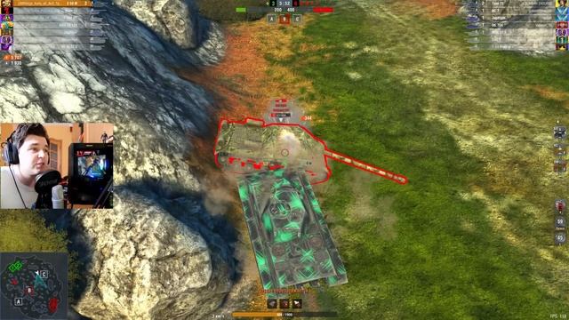 ДИКИЙ И АГРЕССИВНЫЙ ТАНК E50M 9700 DMG И СНОС ВРАГОВ ТАРАНОМ смотреть онлайн