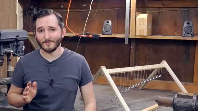How To Make A Pendulum Wave (Science Experiment / Physics Toy) смотреть онлайн