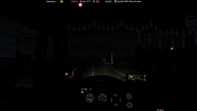 Euro Truck Simulator 2 #Камаз5460#Moza R5#ProMods 2.70 смотреть онлайн