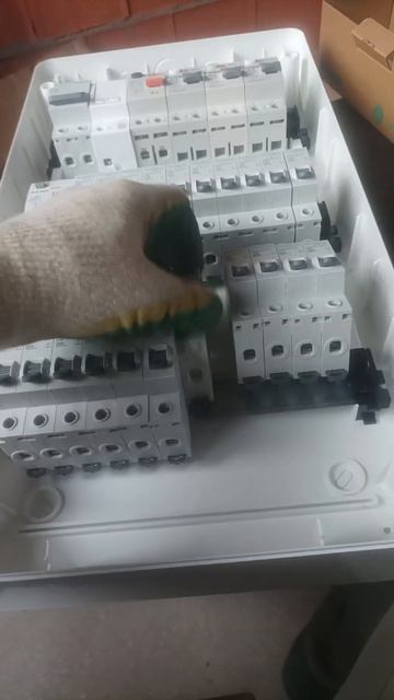 Сборка электрического щита для частного дома #interiordesign смотреть онлайн