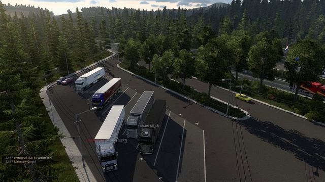 ЛЮТАЯ ПРОБКА НА ДД - Euro Truck Simulator 2 Multiplayer TruckersMP смотреть онлайн