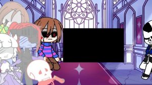 Реакция Dusttale на Horror Sans.