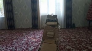 АК-12 из картона (обзор/!FAKE GUN!)