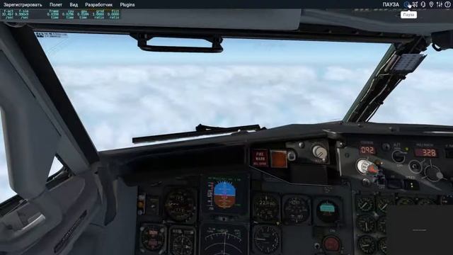 Xplane 11 Boeing IXEG 737 Classic YPAD-YMIA полет по Австралии
