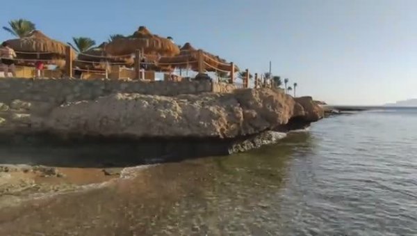 Обзор пляжа отеля Sunrise Remal Resort + набережная Шарм эль Шейх