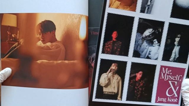 🥀 Распаковка фотобука Чонгука | Unboxing JungKook Photo-Folio And WOODZ Photocard