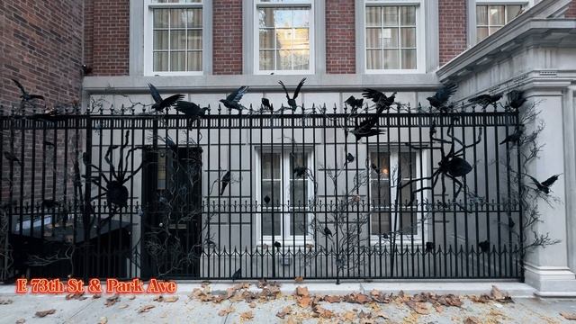 Halloween в Нью-Йорке: ТОП-10 Хэллоуинских украшений зданий