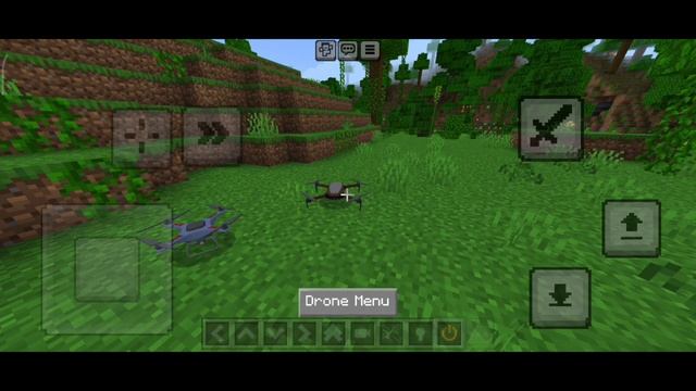 мод на дроны в Майнкрафт 😱|обзор мода на дроны в Майнкрафт 😱