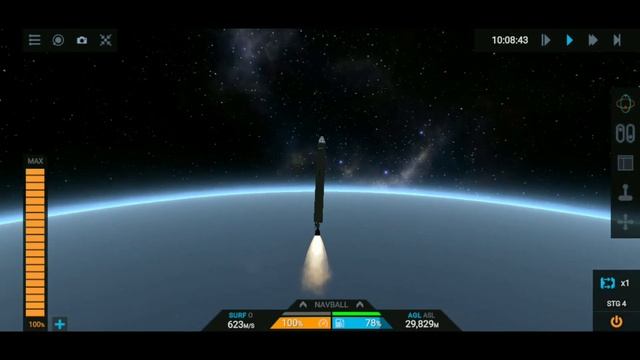 ПЕТЯ ВЗЛЕТАЕТ! играю в simple rockets 2 смотреть онлайн