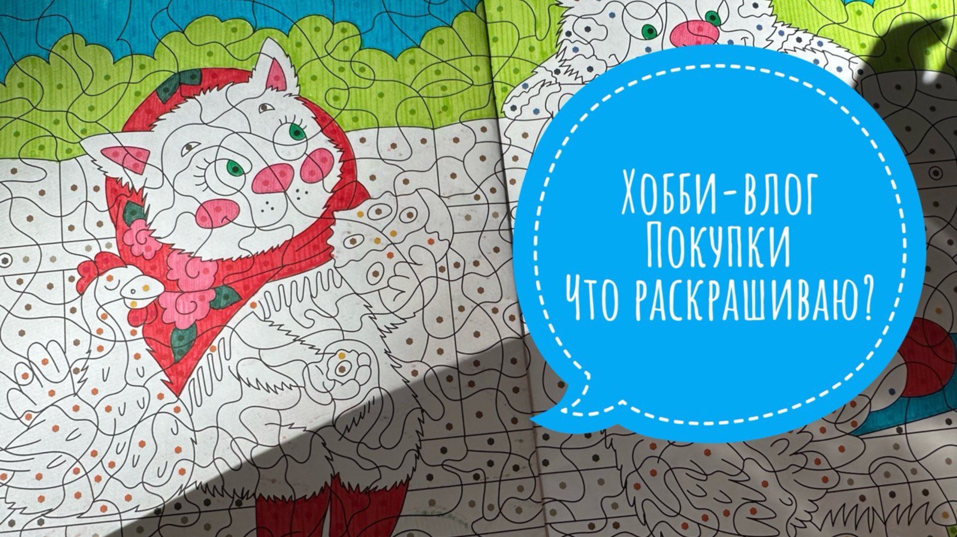 Хобби-влог. Не большие покупки. Что сейчас раскрашиваю? смотреть онлайн