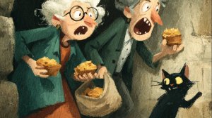 Чёрный кот на даче