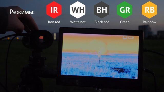 Тепловизионный прицел SUNTEK Thermal Imaging Riflescope 06SGS