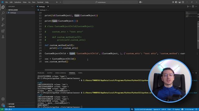 Метаклассы в Python смотреть онлайн