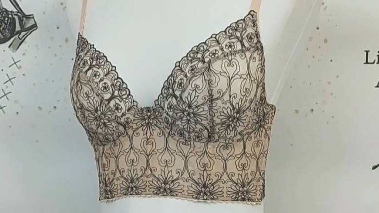 Раскрой деталей бюстье. Выкройка в описании.