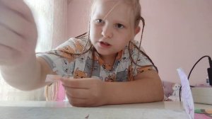 Асмр очень быстрый макияж бумажной косметикой🍒