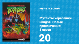 Мутанты черепашки ниндзя. Новые приключения! 3 сезон 20 серия (мультсериал, 2004)