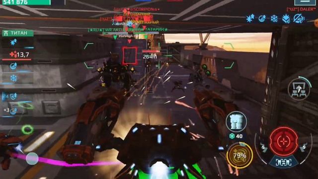 WAR ROBOTS.*RU* vs Читеры из клана 