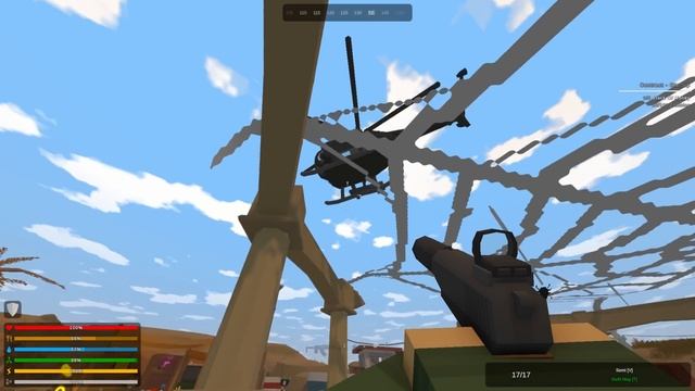 Изучаем карту #3 Unturned (выживание Arid)