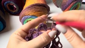 ТАК ВЫ ЕЩЕ НЕ ВЯЗАЛИ!  ШАЛЬ С УГОЛКОМ! CROCHET SHAWL