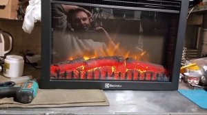 ремонт электрокамина