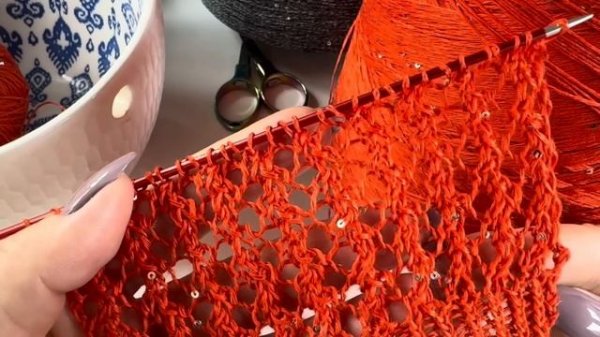 ХИТ! ВЯЖЕМ FASHION ТОП ЗА 800 € SUPER EASY KNITTING TOP