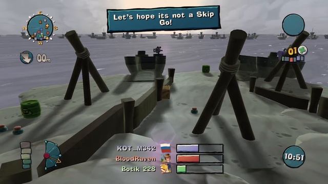 ЧЕРВЯКИ НАНОСЯТ ОТВЕТНЫЙ УДАР!!! Угар в Worms Ultimate Mayhem смотреть онлайн