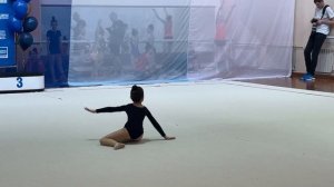 Гимнастический танец. Первое выступление племяшки🫶