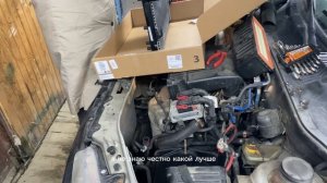 Замена радиатора Fiat Albea 1.4