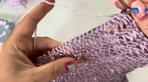 Это что-то НЕВЕРОЯТНОЕ!  Лучше сядьте: вяжем топ «Жемчужная русалка» ♀️ Amazing knitting