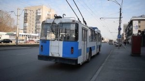 Троллейбус  ЗиУ-682 КВР БТРМ-4106. Покатушки по Барнаулу.