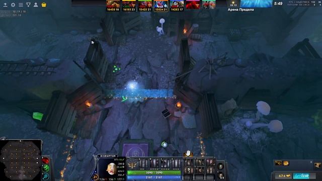 DISRUPTOR ЛОВКОСТЬ, НО Я САЖАЮ ВЕТКИ в WORLD OF DOTA // DOTA 2 смотреть онлайн