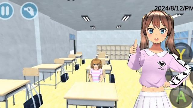 Снова Вики ведёт себя как NPC в HSS 2018 || High School Simulator 2018 || Vik смотреть онлайн