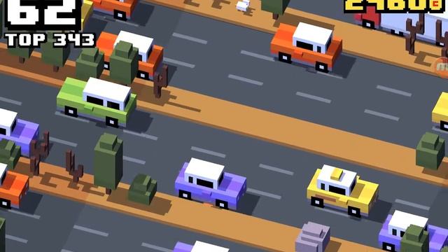 Crossy road секретные персонажи - медведь - упадун