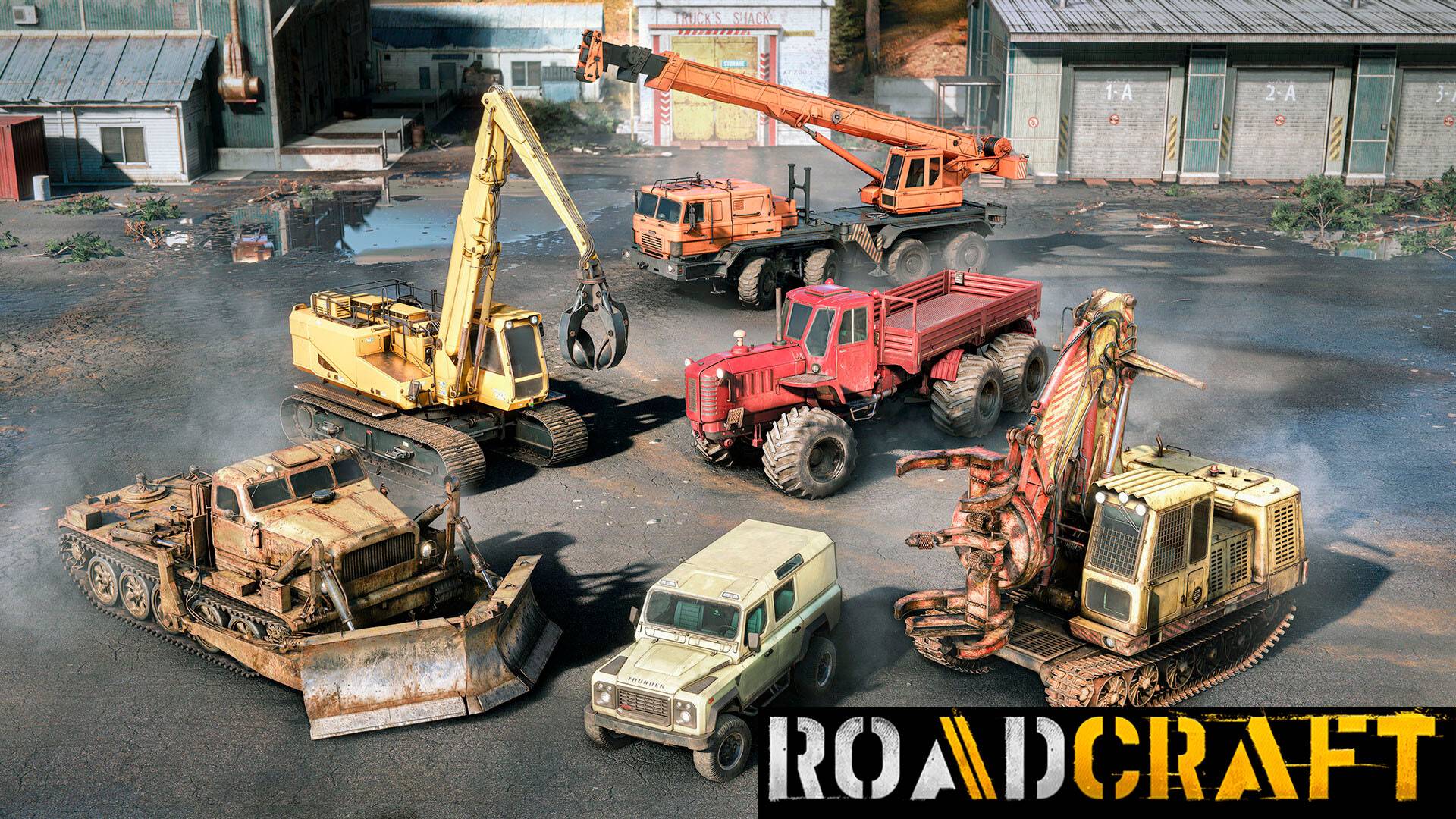 🔴RoadCraft.  (ЗАВЕСА ) ➤ Ведем силовой кабель. Запускаем производство. #2
