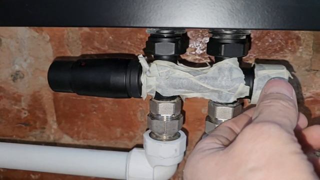 Монтаж радиатора