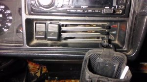 ПЕРЕНОС МАГНИТОЛЫ У ВЕРХНИЕ ВОЗДУХОВОДЫ ВАЗ 2107