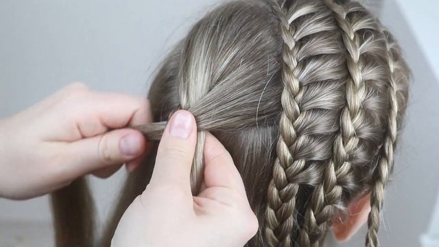 Прически для девочек на длинные волосы / #прическа на ? смотреть онлайн