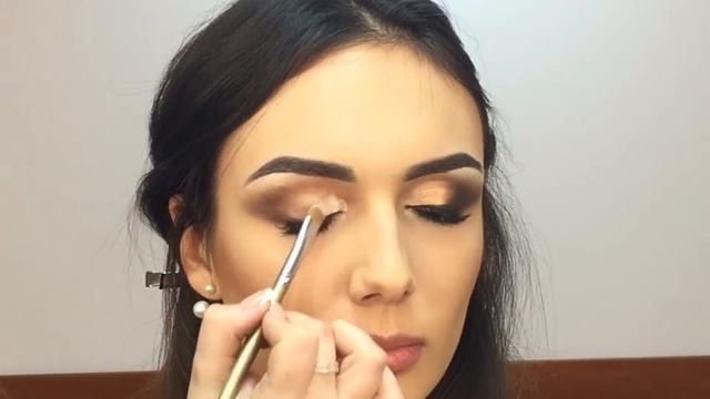 Вечерний макияж (evening make up by Alina Oparenko)